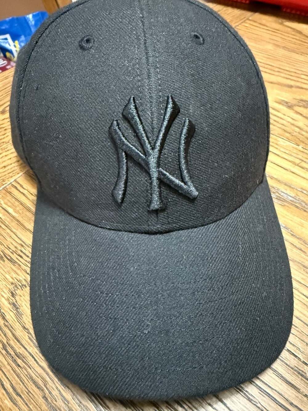 47 Brand New York Yankees Black on Black MVP Adjustable Hat